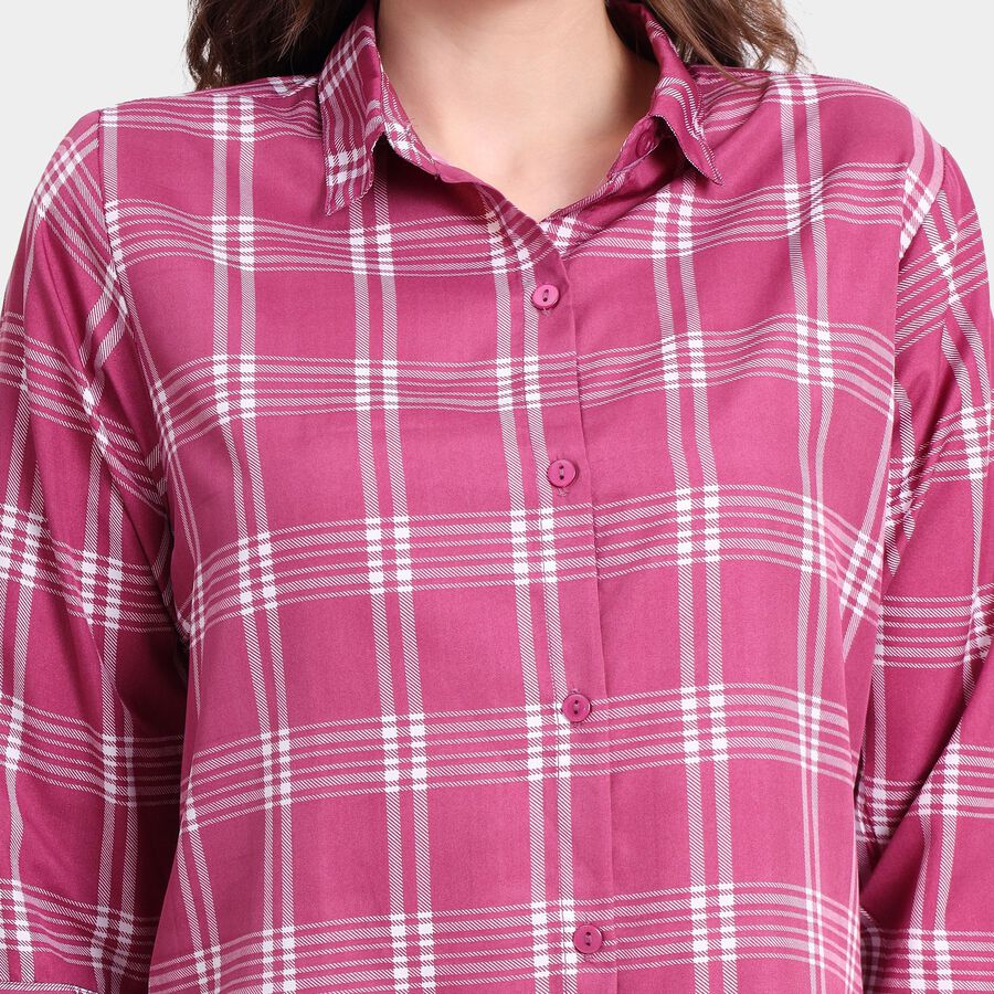 Ladies' Shirt, गुलाबी, large image number null