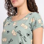 Ladies' Nighty, Light Green, small image number null