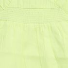 Infants' Green A-Line Smocked and Embroidered Frock, Light Green, small