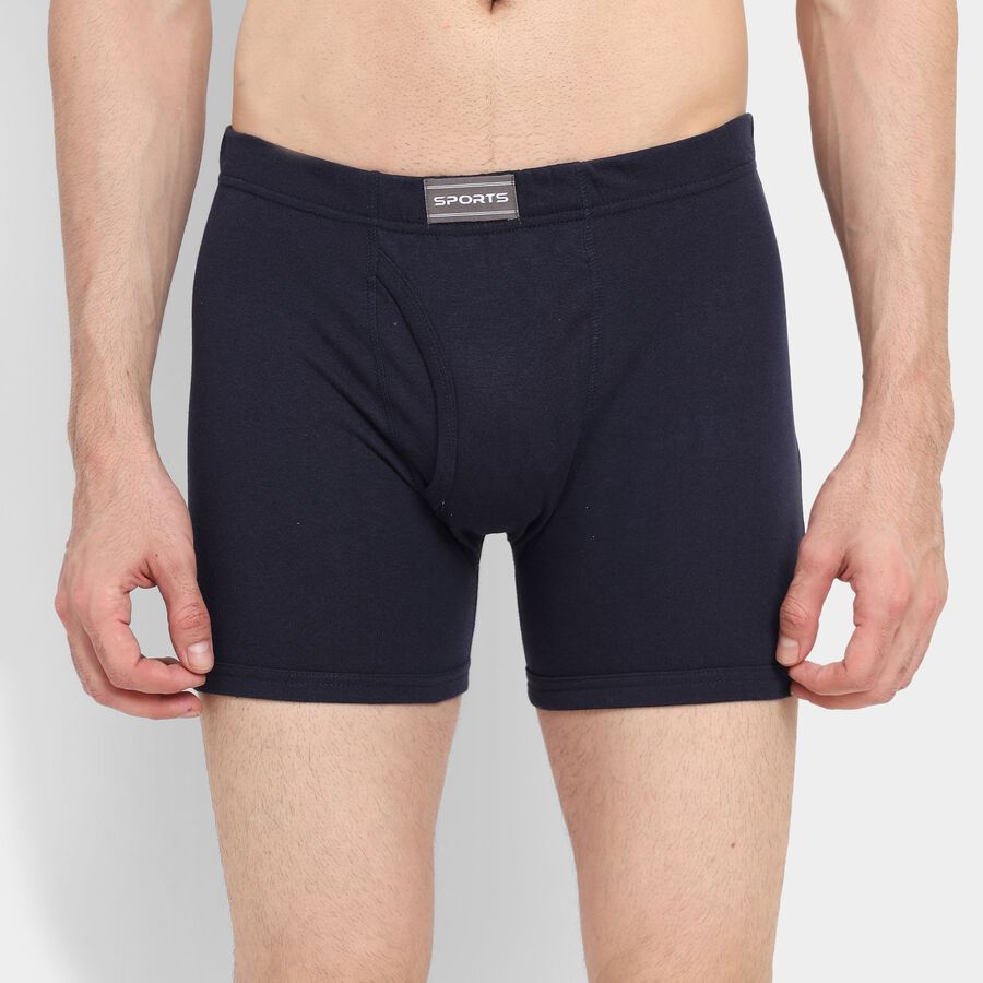 Men's 100% Cotton Trunks , नेवी ब्लू, large image number null