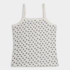 Girls' 100% Cotton Vest , Navy Blue, small image number null