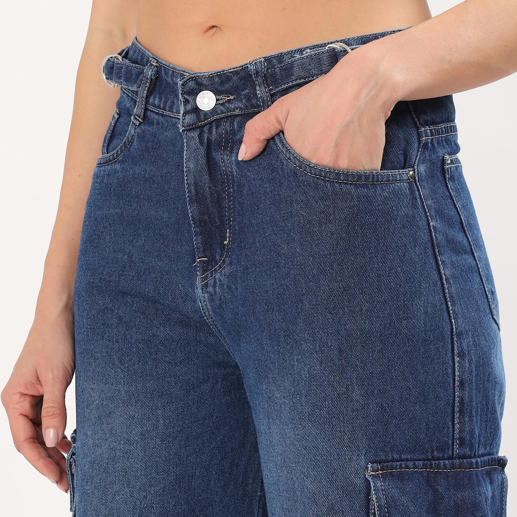 Wavelength Women's Classic Blue Slim Fit Jeans | Vishal Mega Mart