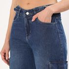 Women's Classic Blue Slim Fit Jeans, Mid Blue, small