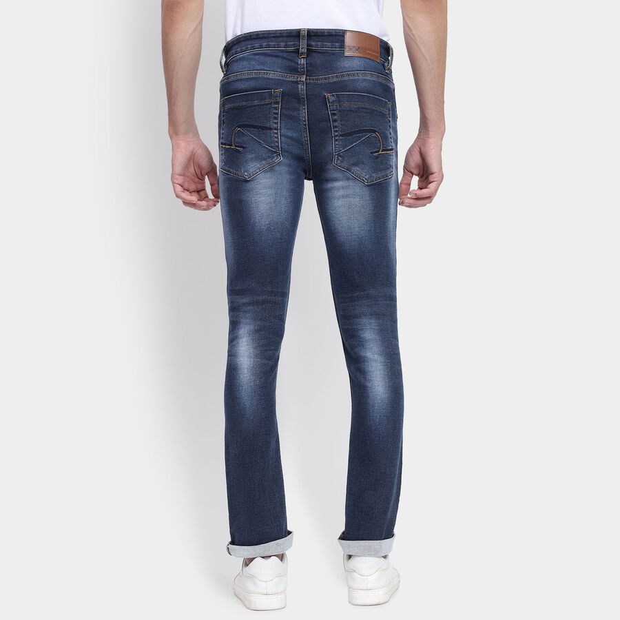 Men's Skinny Jeans, Dark Blue, large image number null