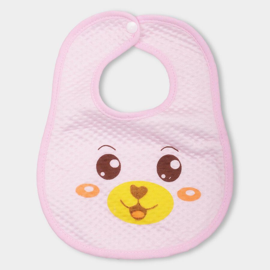 Infants' Bib, Pink, large image number null