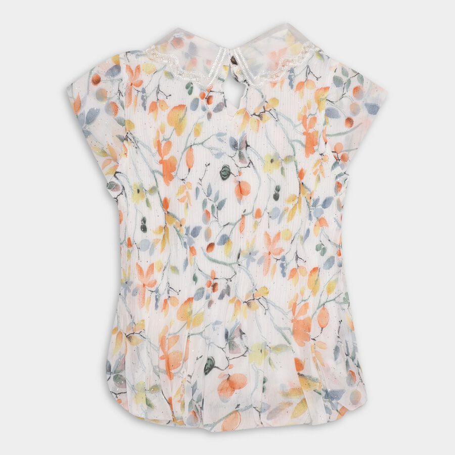 Girls' T-Shirt , White, large image number null