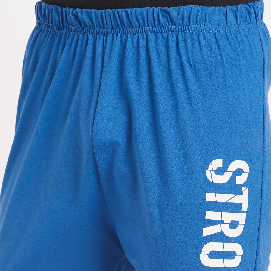 Cut & Sew Bermuda, Mid Blue, large image number null
