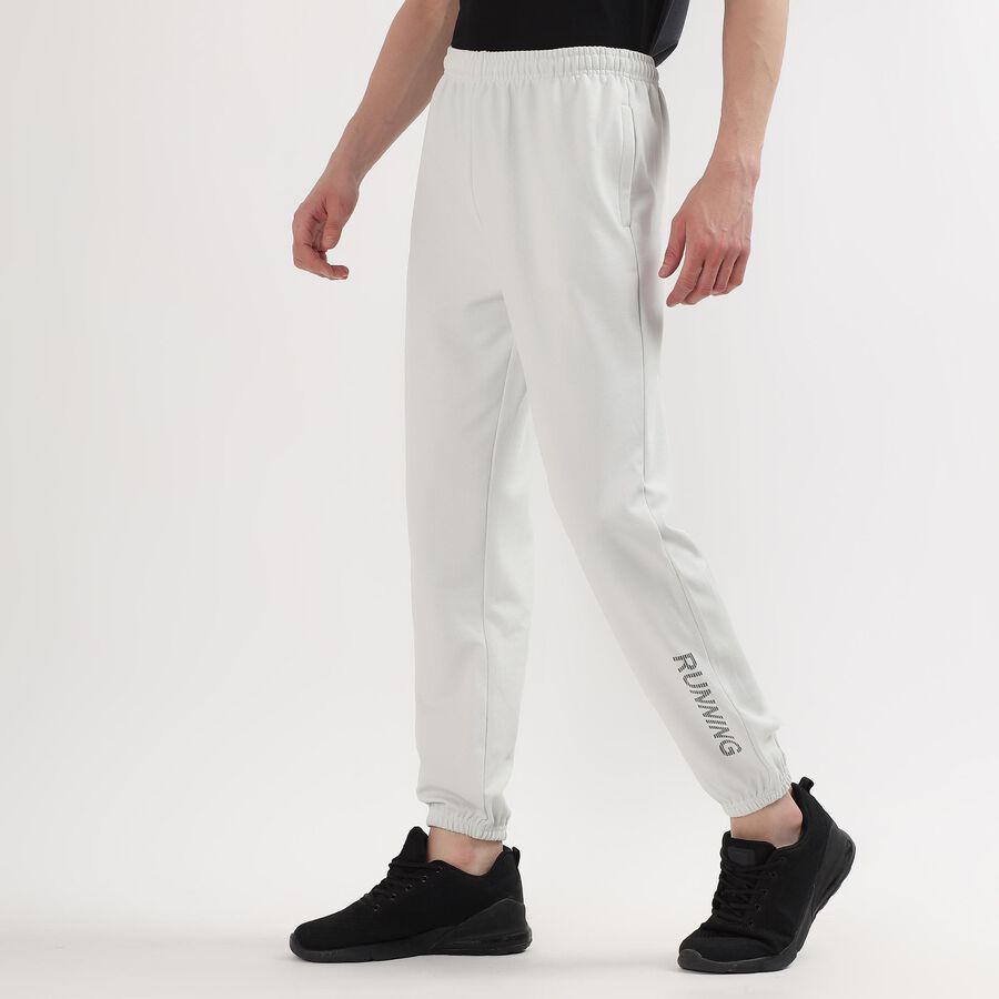 Men's Active Track Pants, Light Grey, large image number null