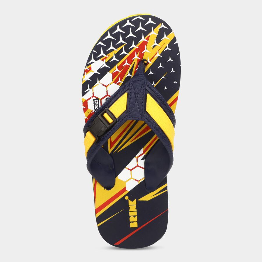 Kids Printed Slippers, नेवी ब्लू, large image number null