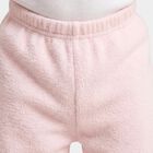 Infants Pink Straight Fit Solid Pyjama, हल्का गुलाबी, small