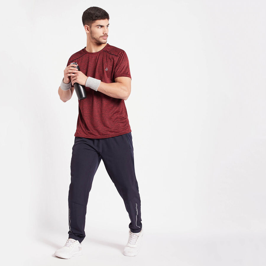 Reflective Track Pants, Navy Blue, large image number null