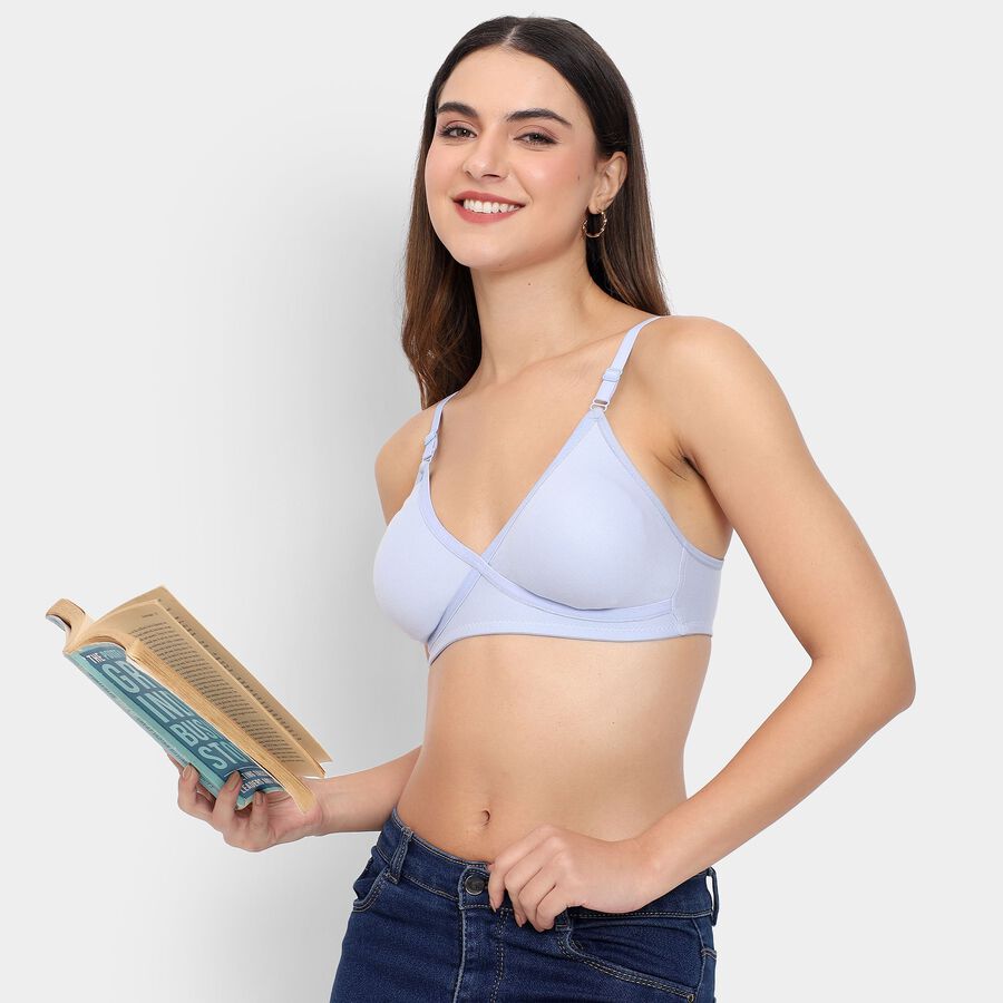 Ladies' Bra , हल्का नीला, large image number null