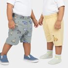 Infants' Half Pant, हल्का हरा, small