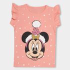 Girls' 100% Cotton T-Shirt, Light Pink, small