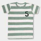 Boys' 100% Cotton Half Sleeves T-Shirt, Light Green, small image number null