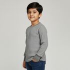 Boys' Thermal Upper, मिश्रित मध्यम ग्रे, small image number null