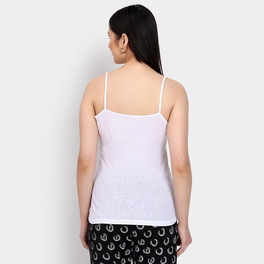 Ladies' 100% Cotton Slips , White, large