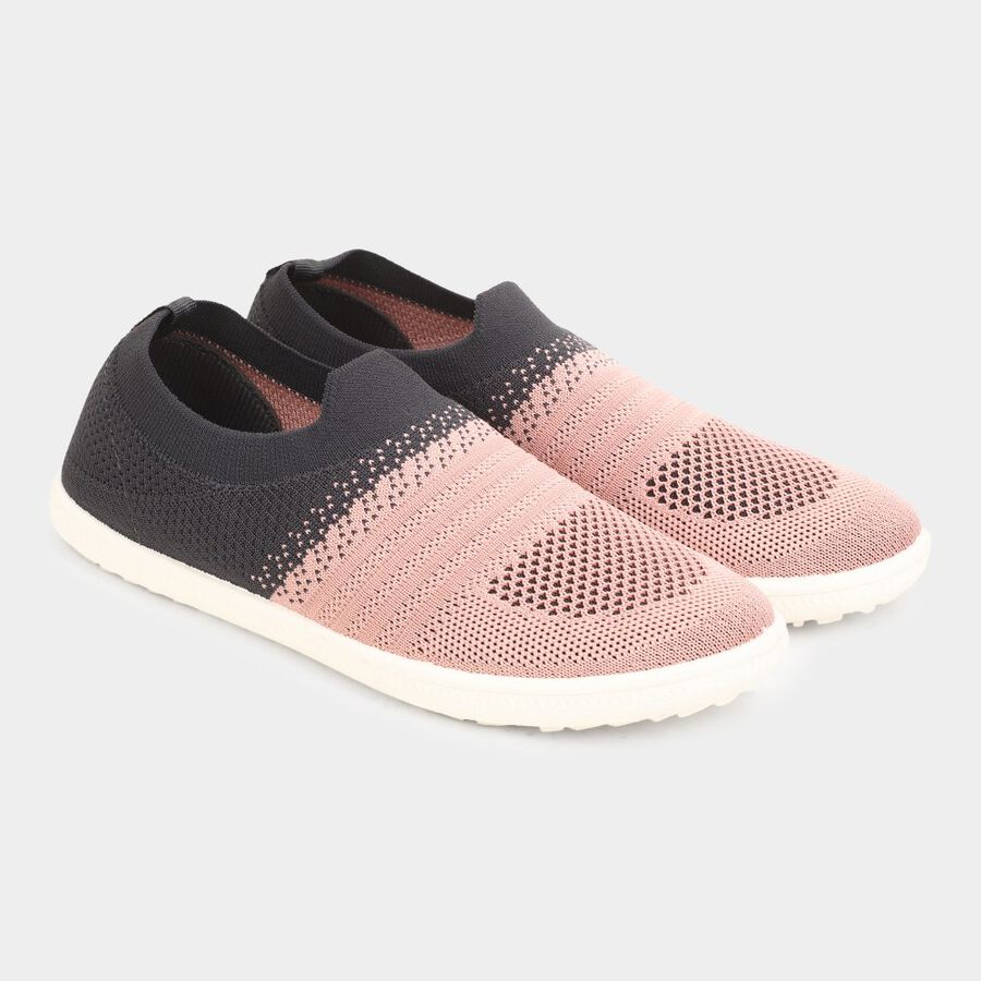 Womens Moulded Casual Shoes, ग्रे, large image number null