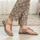 Ladies' Sandal, Grey, small