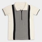 Boys' 100% Cotton Half Sleeves T-Shirt , Black, small image number null
