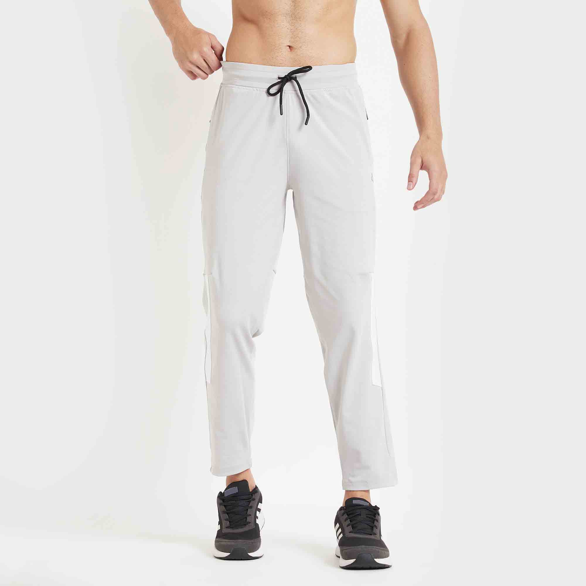 Kraasa Solid Joggers Gym Pants for Men | Slim Fit Athletic Track Pants |  Casual Running Workout Pants with Pockets |Solid Men Track Pants Solid Men  Track PantsSize: