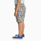 Boys' 100% Cotton Bermuda, Light Grey, small image number null