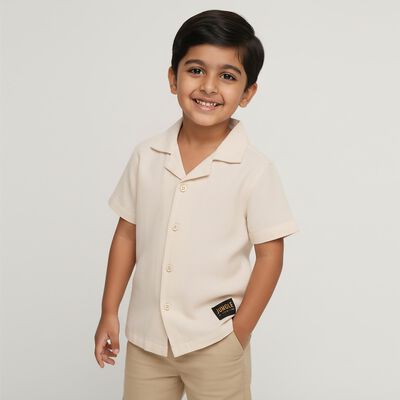 Boys' 100% Cotton Casual Shirt
