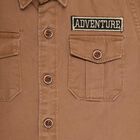 Boys' 100% Cotton Casual Shirt, Brown, small image number null