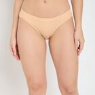 Ladies' 100% Cotton Panty , खाकी, small image number null
