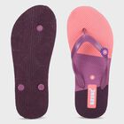 Women's Purple Flip-Flop Slippers, बैंगनी, small