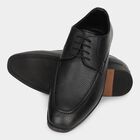 Men's Jet Black Lace-Up Formal Shoes, काला, small