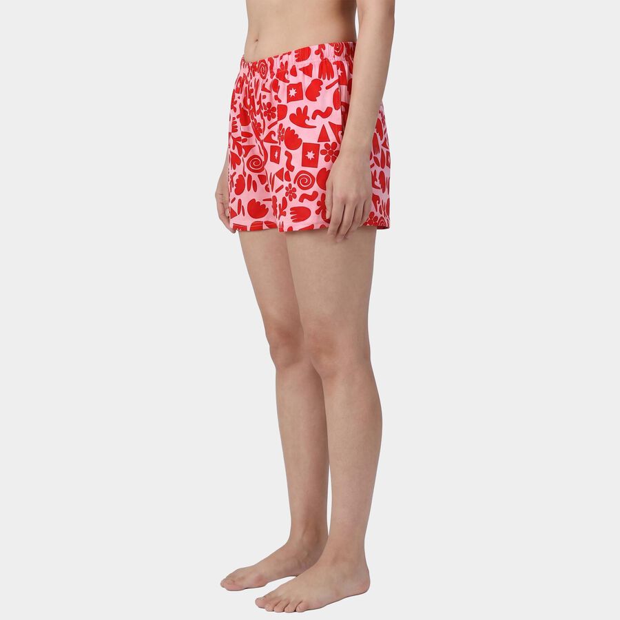 Ladies' Shorts, गुलाबी, large