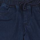 Boys' Navy Blue Regular Fit Classic Jeans, गहरा नीला, small