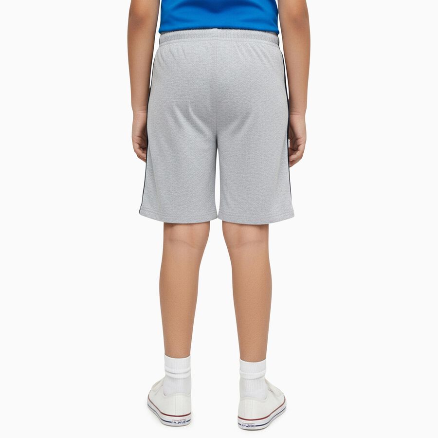 Boys' Bermuda, Melange Light Grey, large image number null