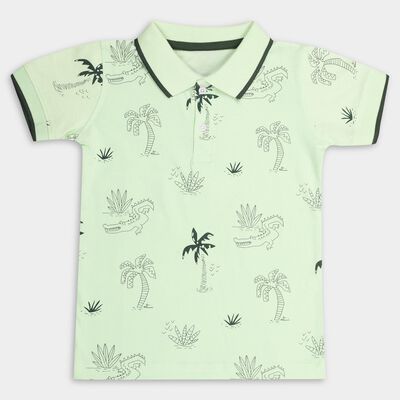 Boys' 100% Cotton Half Sleeves T-Shirt
