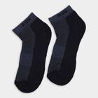 Men's Socks (Pack of 3), गहरा ग्रे, small