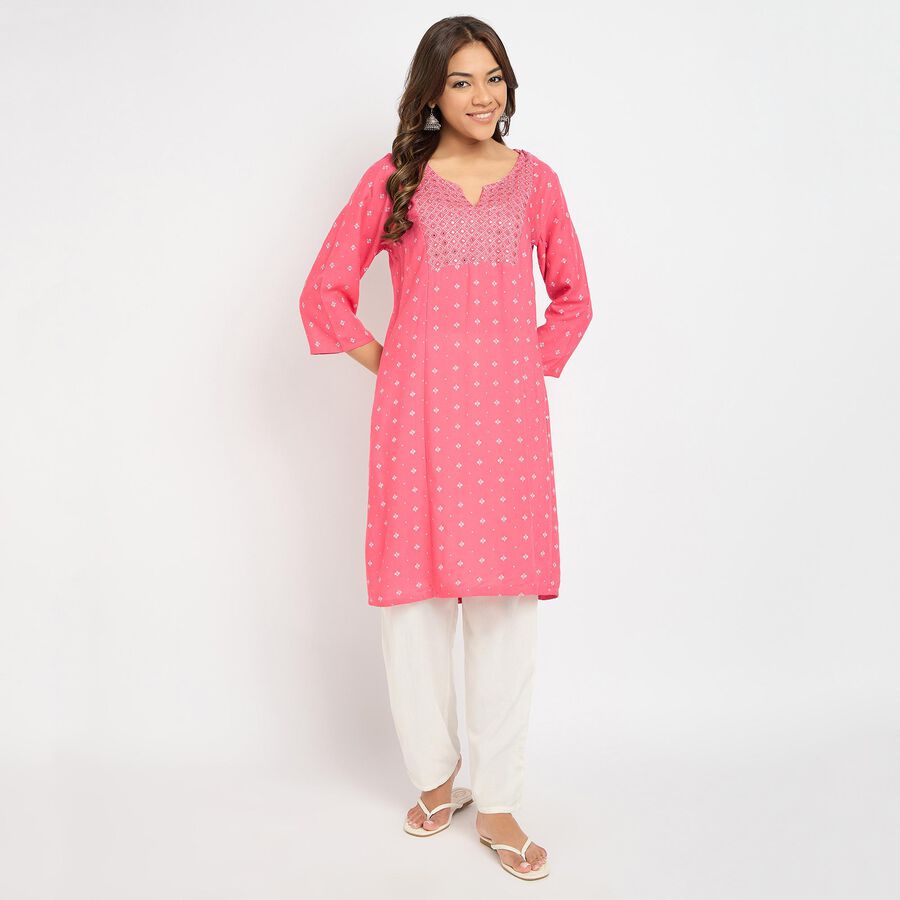 Ladies' Kurta, Coral, large image number null
