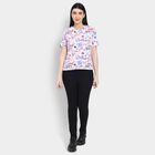 Ladies' Round Neck T-Shirt , Light Pink, small image number null