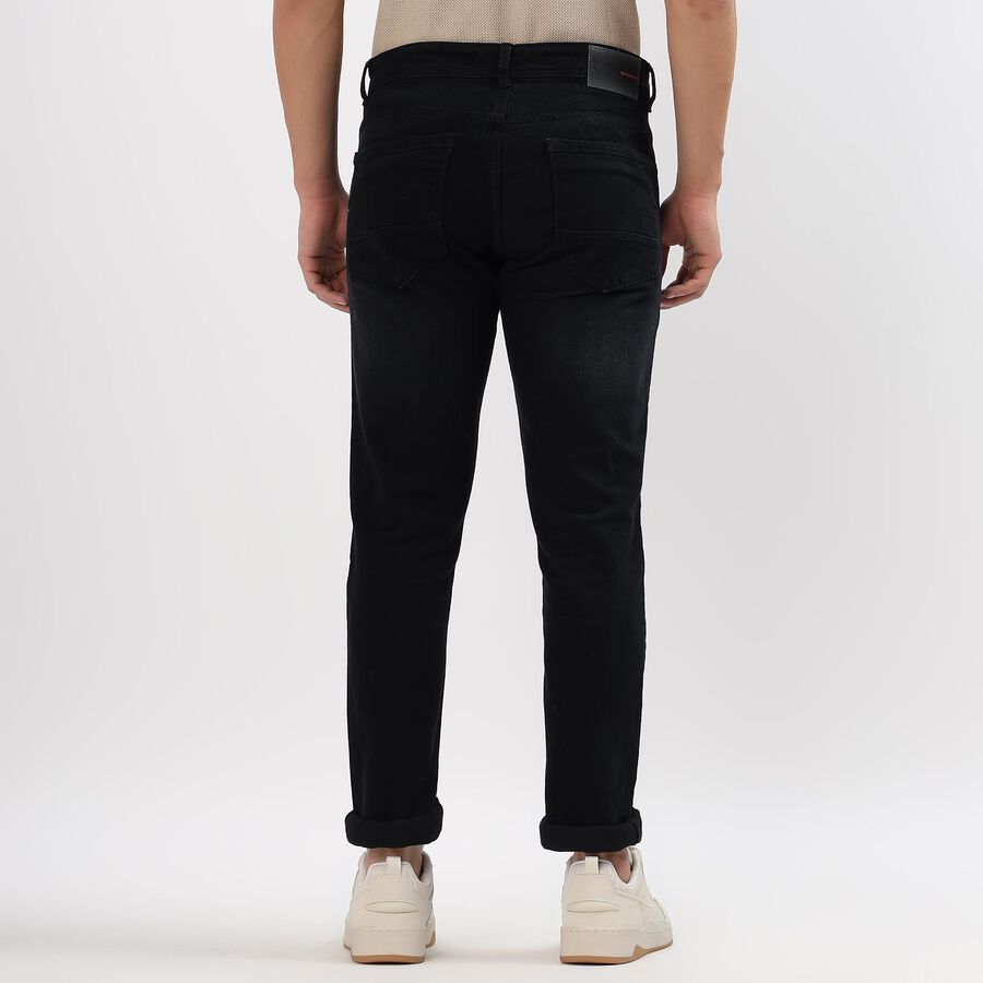 Men's Skinny Jeans, Black, large image number null