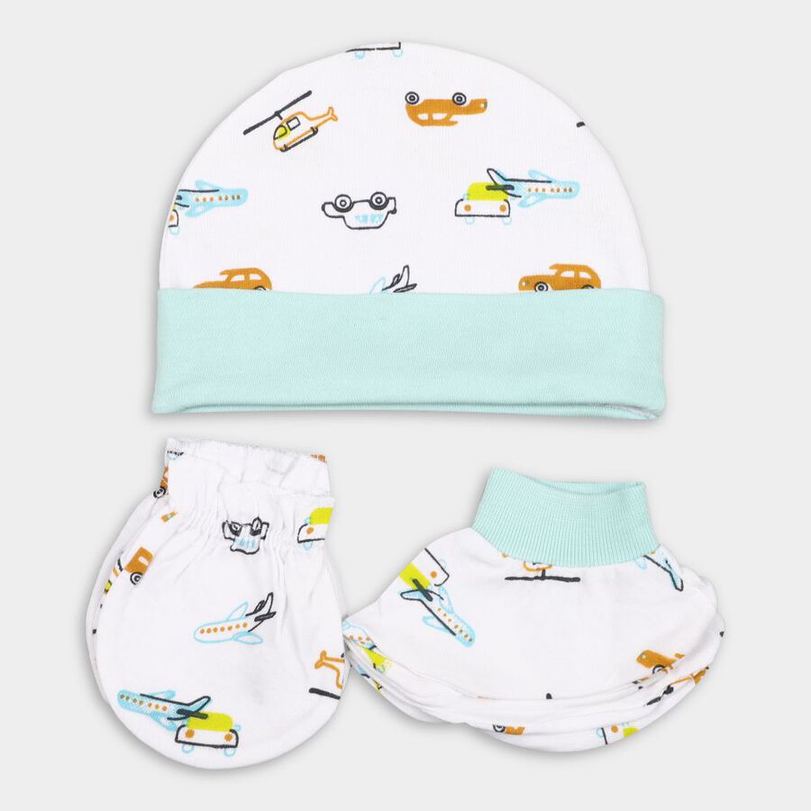 Infants' Cotton Gift Set, White, large image number null