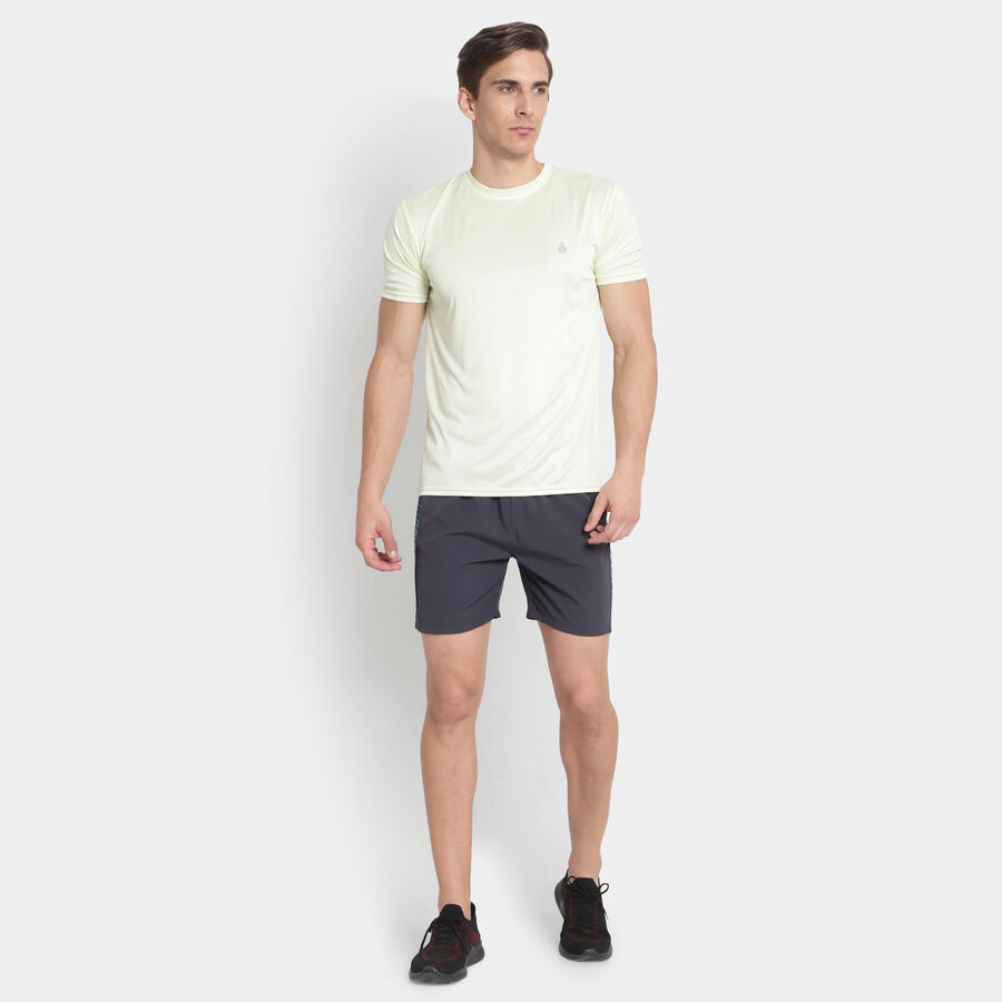 Cut & Sew Short Length Bermuda, Light Grey, large image number null