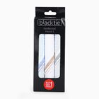 Men's White and Light Blue Striped Pack of 3 Handkerchief, Light Grey, small