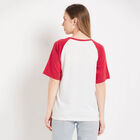 Round Neck T-Shirt, Red, small image number null