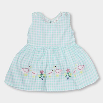 Infant Girls' 100% Cotton Frock 
