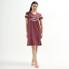 Ladies' Knee Length Nighty , Lilac, small image number null