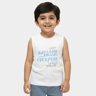 Infants Light Blue Cotton Half Sleeve Mandarin Casual Shirt, Light Blue, small