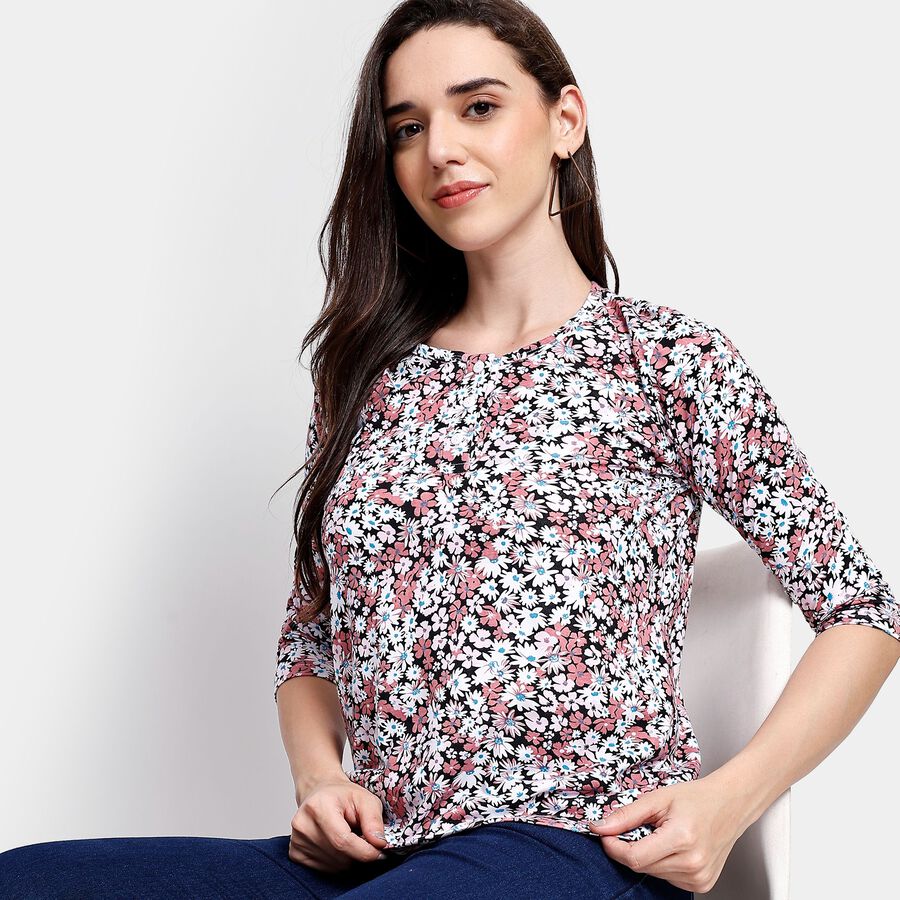 Ladies' Top, Black, large image number null