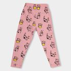 Girls' Pyjama , हल्का गुलाबी, small image number null