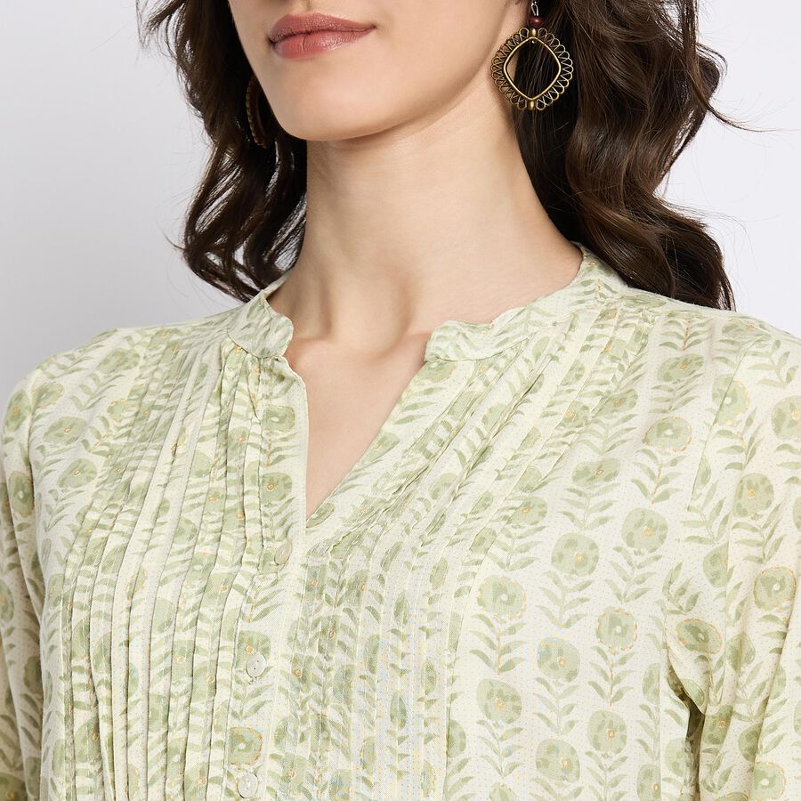 Ladies' Kurta , Light Green, large image number null