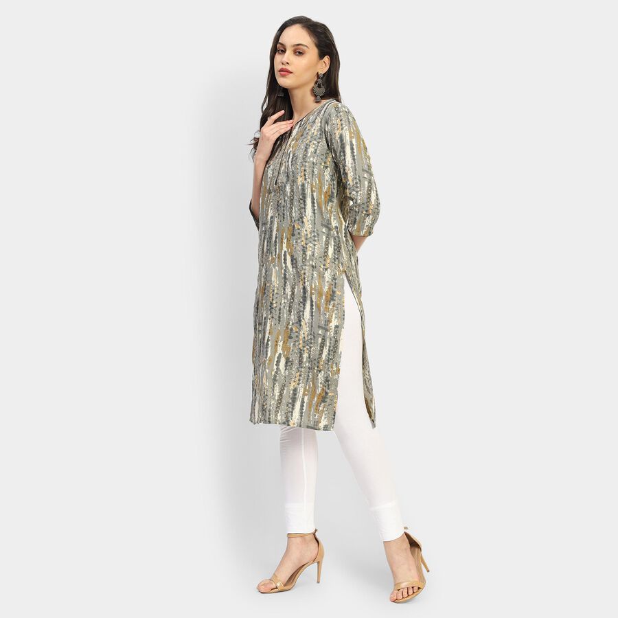 Ladies' Kurta, Light Grey, large image number null